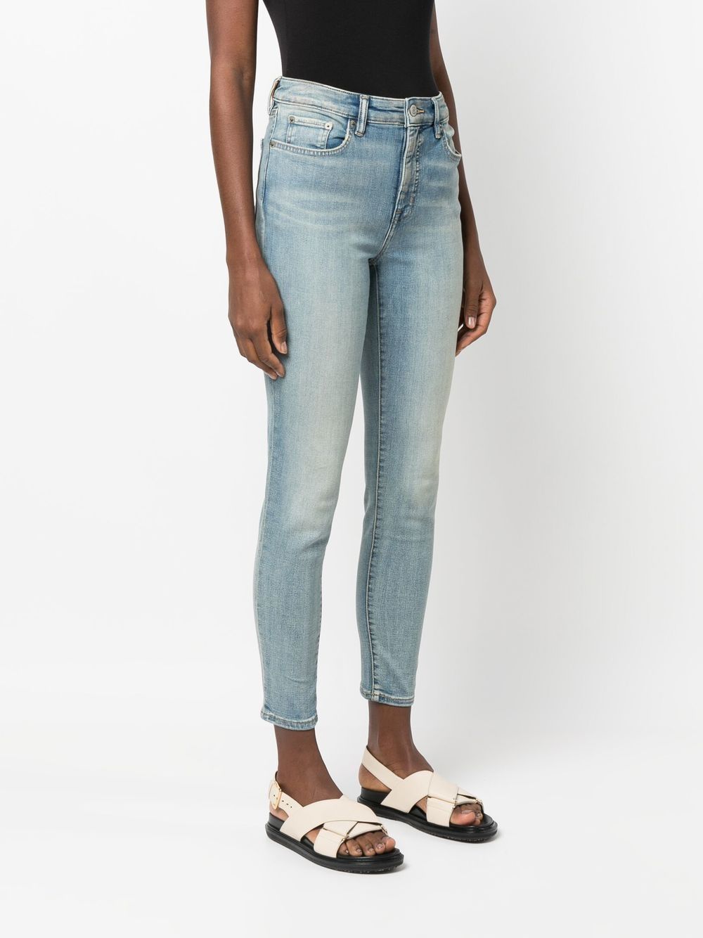 Lauren Ralph Lauren faded skinny ankle jeans Women