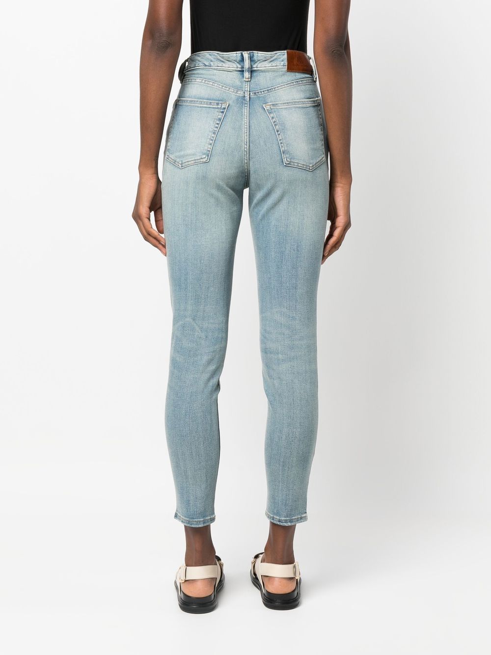 Lauren Ralph Lauren faded skinny ankle jeans Women