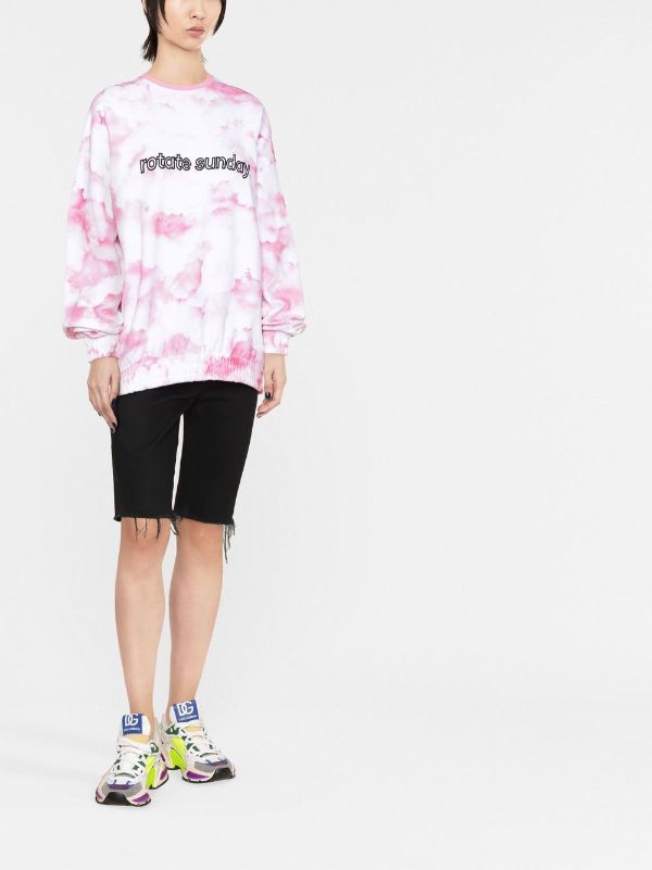 Rotate sunday 2025 pink sweatshirt