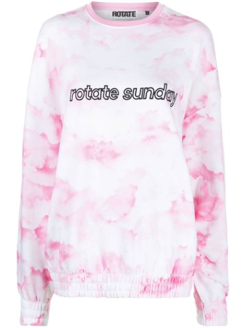 ROTATE BIRGER CHRISTENSEN Sunday tie-dye sweatshirt Women