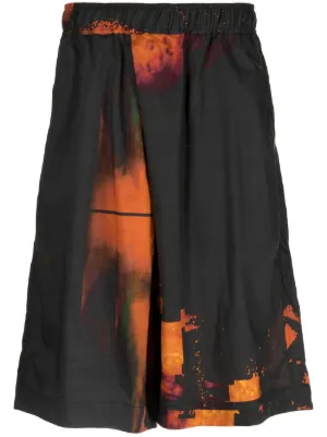JUNTAE KIM Applique Shorts | Black | FARFETCH