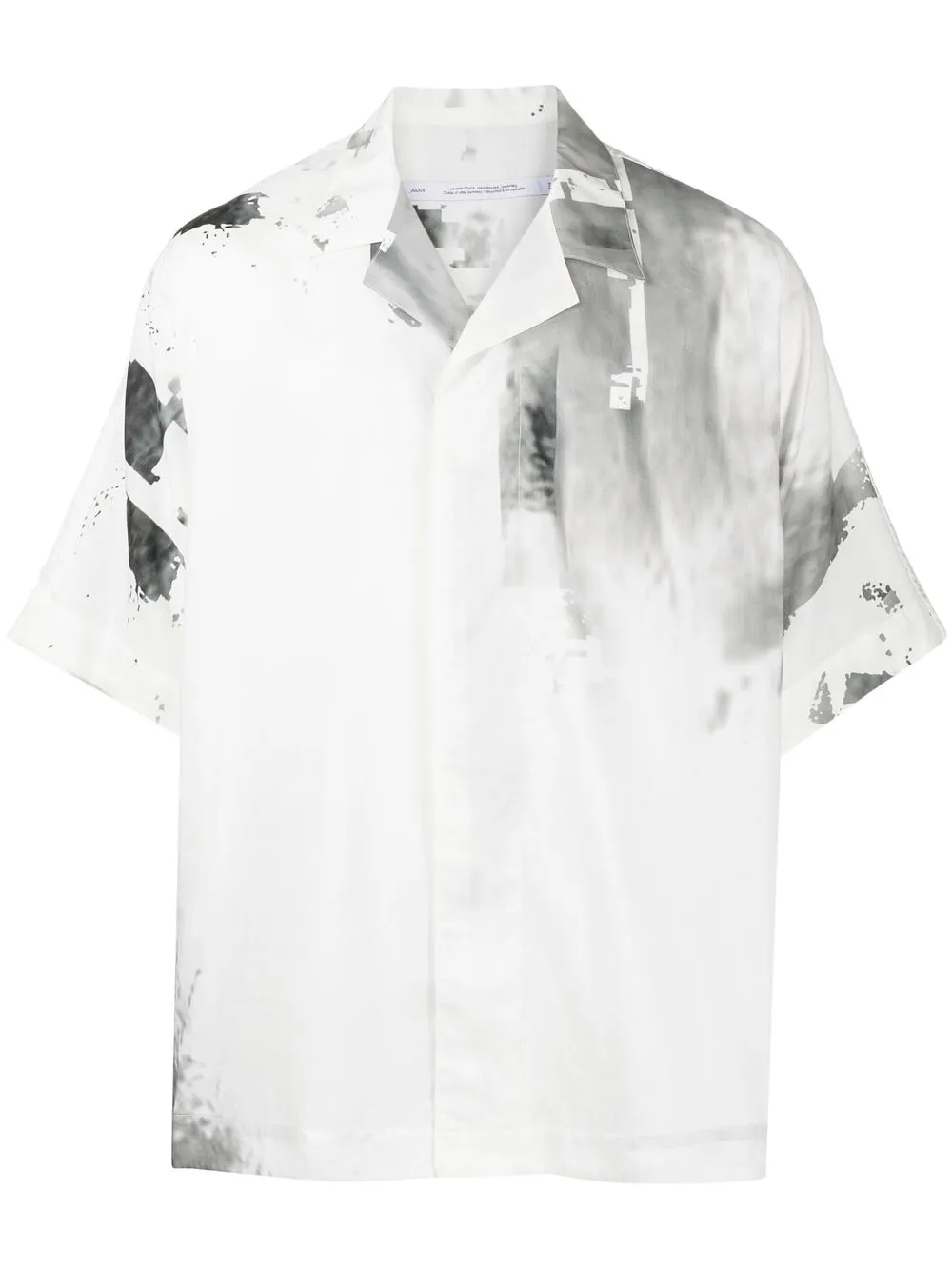 

Julius camisa con estampado tie-dye - Blanco