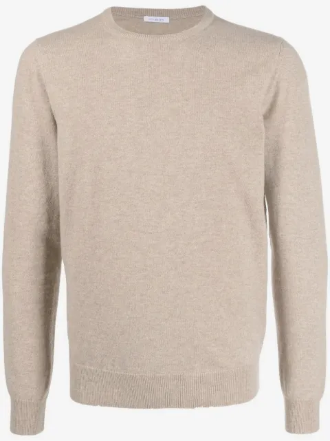 Malo round-neck knit jumper