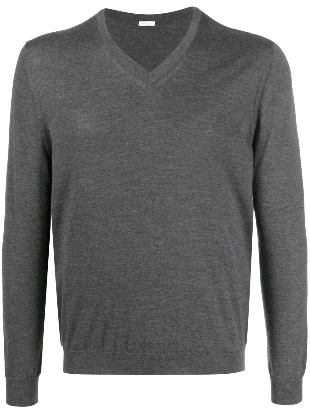 

Malo V-neck knit jumper - Grey