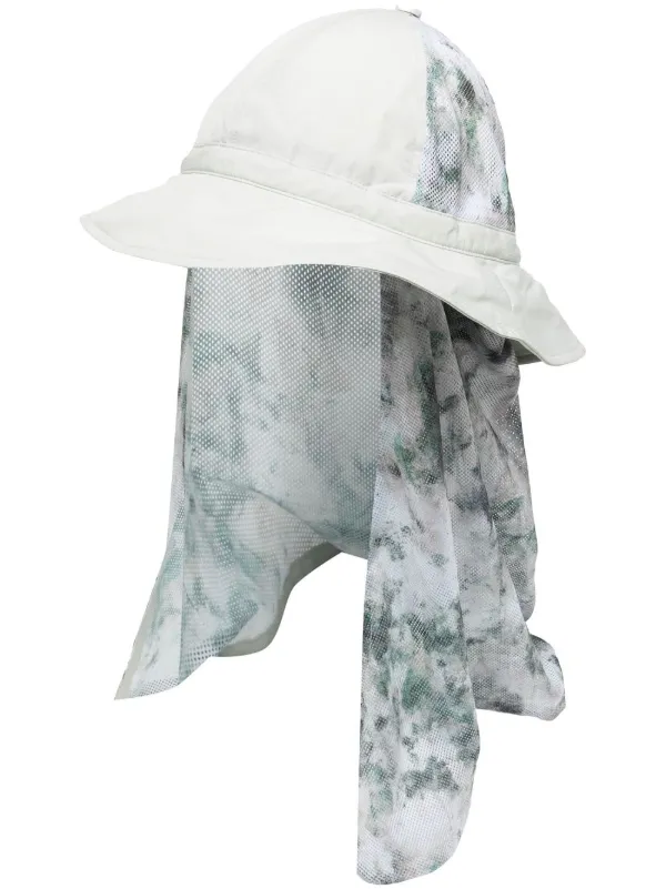 Snow Peak tie-dye Print Shield Hat 