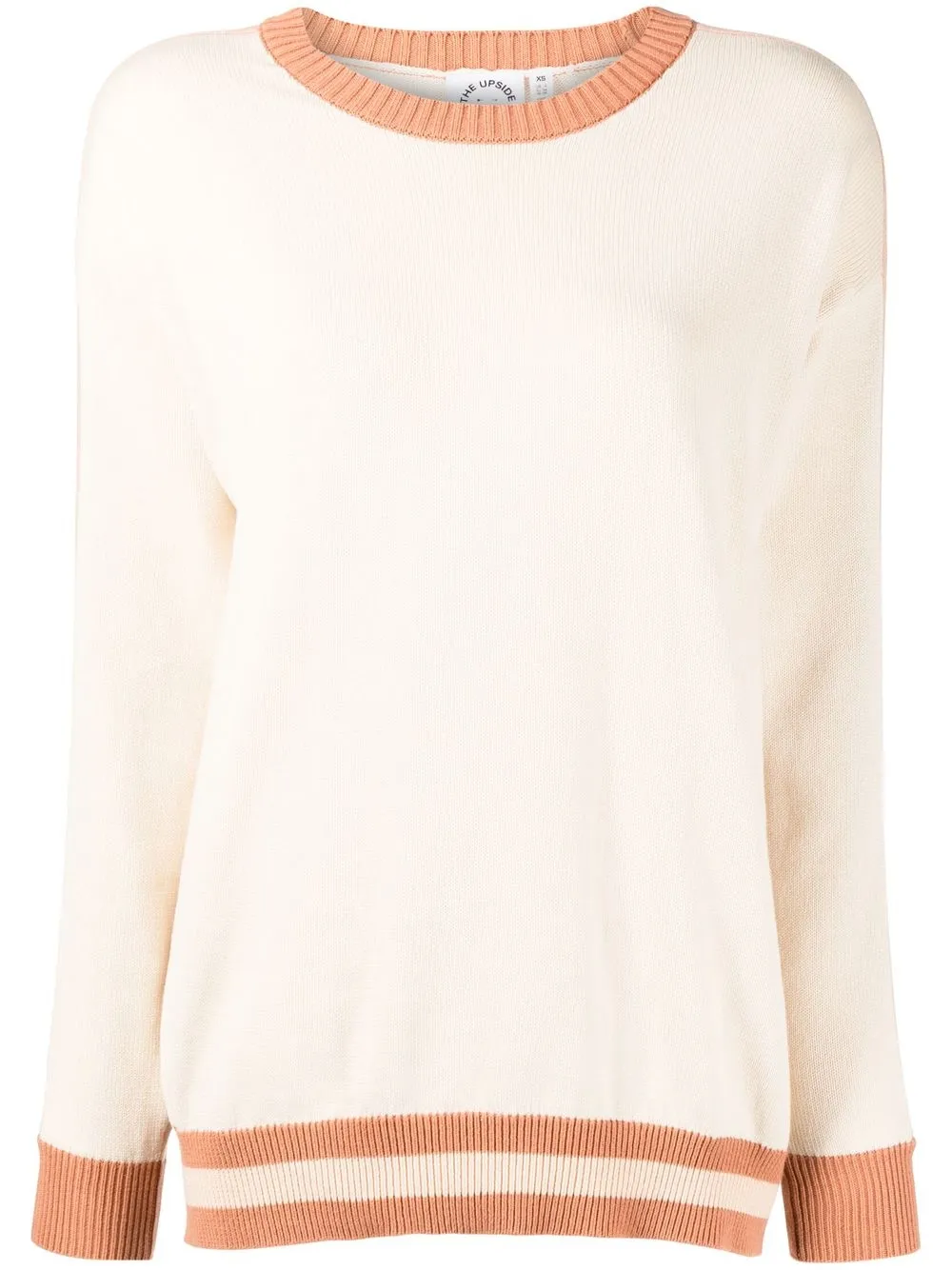 

The Upside Kickstart crew-neck knitted jumper - Neutrals