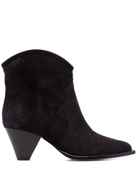 ISABEL MARANT Darizo pointed-toe suede boots Women