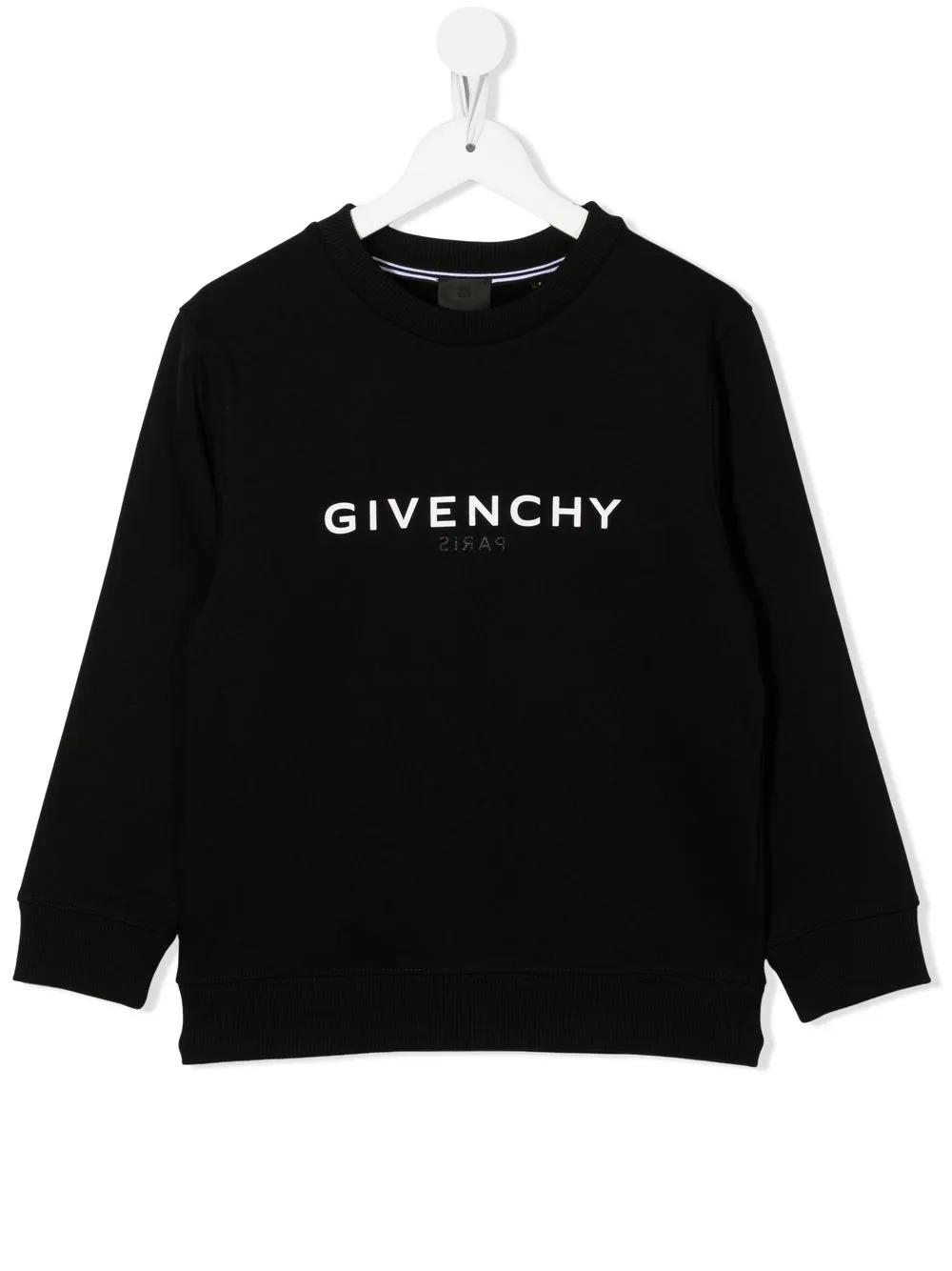 

Givenchy Kids sudadera con logo estampado - Negro
