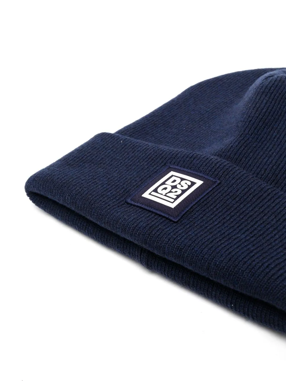 Dsquared2 Muts met logopatch - Blauw