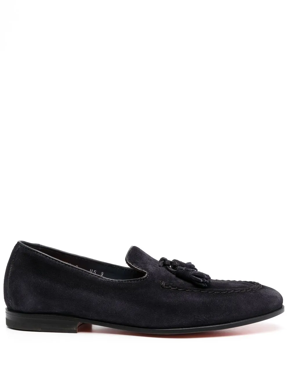 

Santoni mocasines con detalle de borlas - Azul