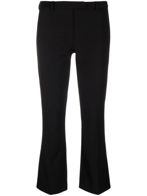 'S Max Mara mid-rise kick flare trousers