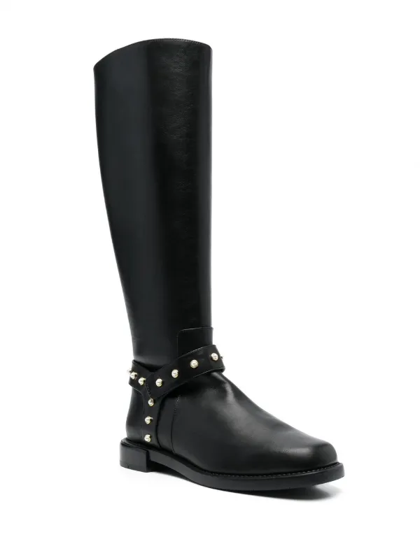stuart weitzman motorcycle boots