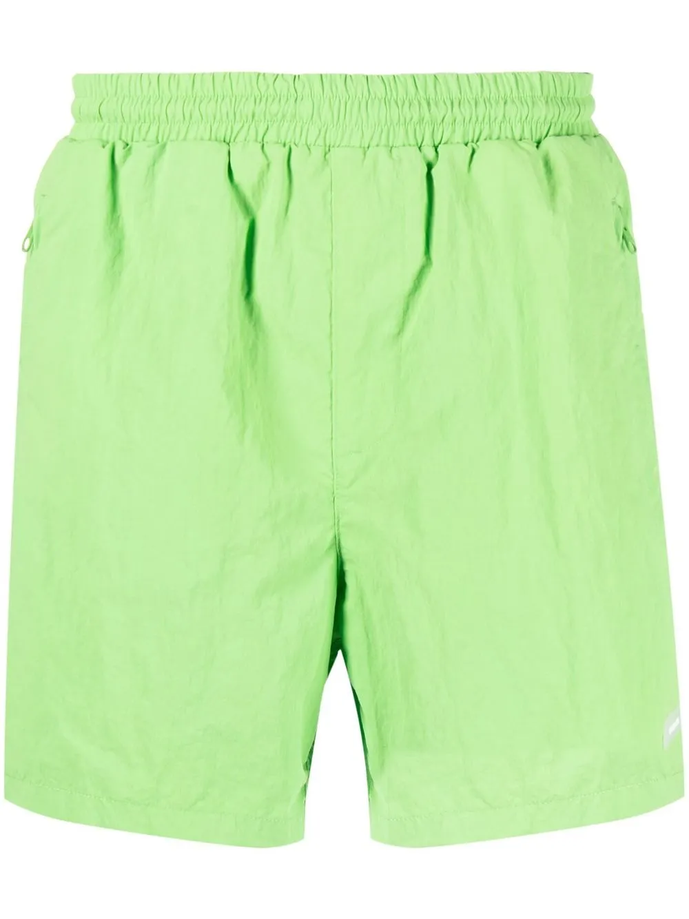 

Helmut Lang logo-patch swim shorts - Green