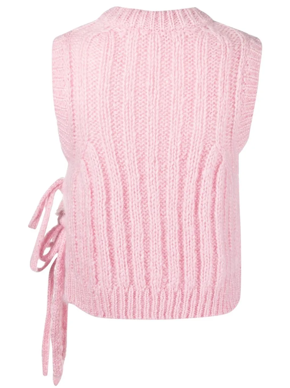 Cecilie Bahnsen Hemd met strikdetail - Roze