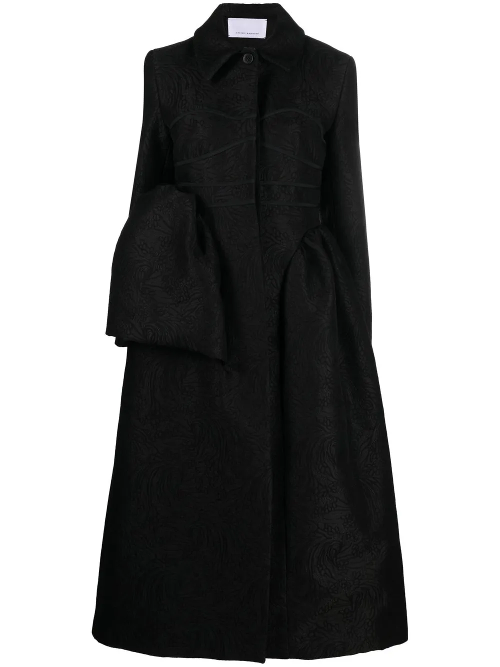 

Cecilie Bahnsen single-breasted coat - Black