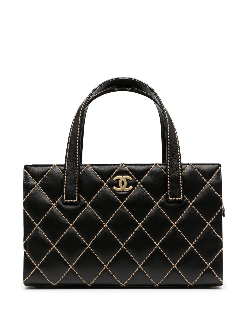 

Chanel Pre-Owned bolsa de mano Wild Stitch 2005 - Negro