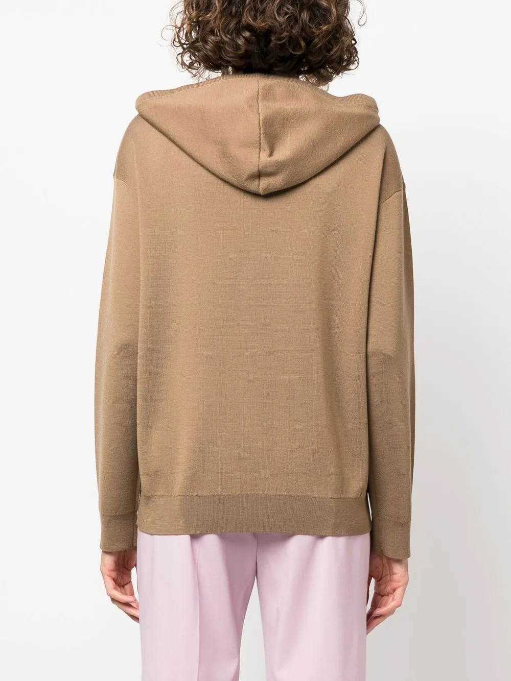 Max Mara Hoodie met lange mouwen Beige