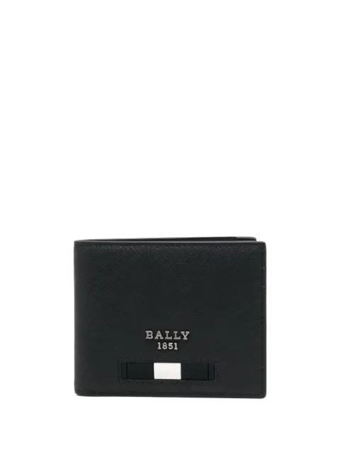 logo-plaque bi-fold wallet