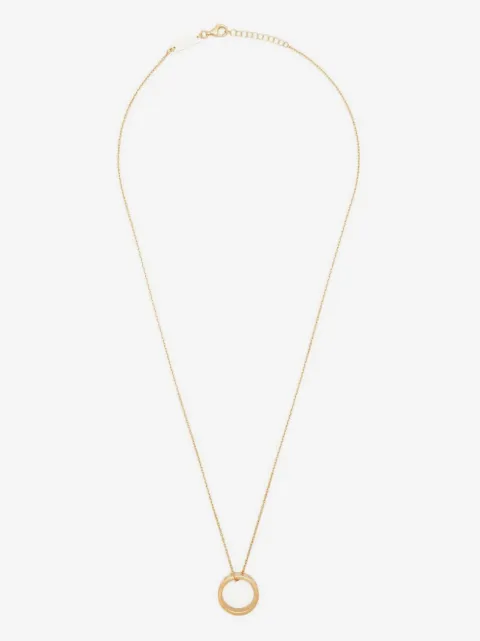 Maison Margiela numerical ring-pendant necklace