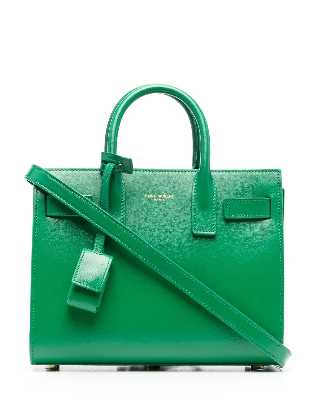 

Saint Laurent tote Sac de Jour Nano - Verde