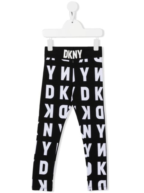 Dkny Kids Leggings mit Logo-Print