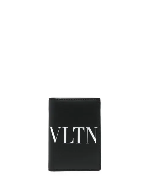Valentino Garavani logo-print bi-fold wallet