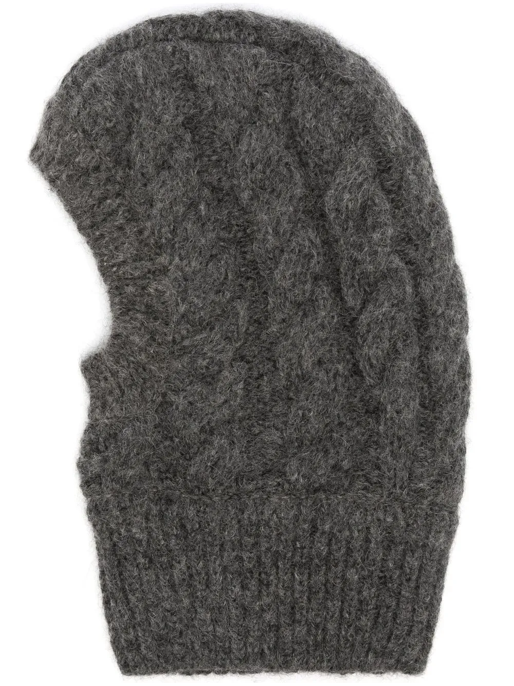 

Simone Rocha cable-knit balaclava - Grey