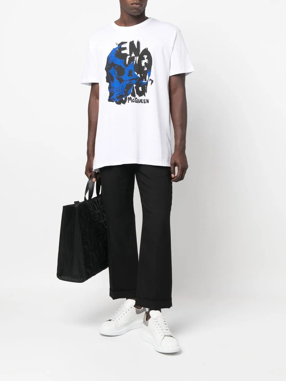 Изображение 2 из Alexander McQueen футболка с графичным принтом