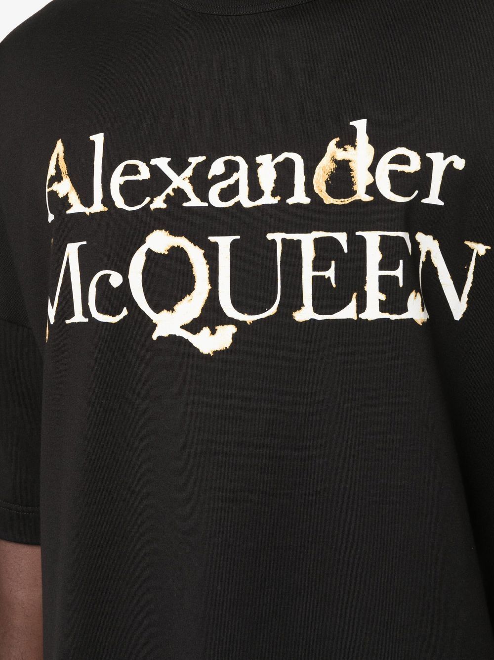 Alexander McQueen アレキサンダー・マックイーン ロゴ Tシャツ - FARFETCH