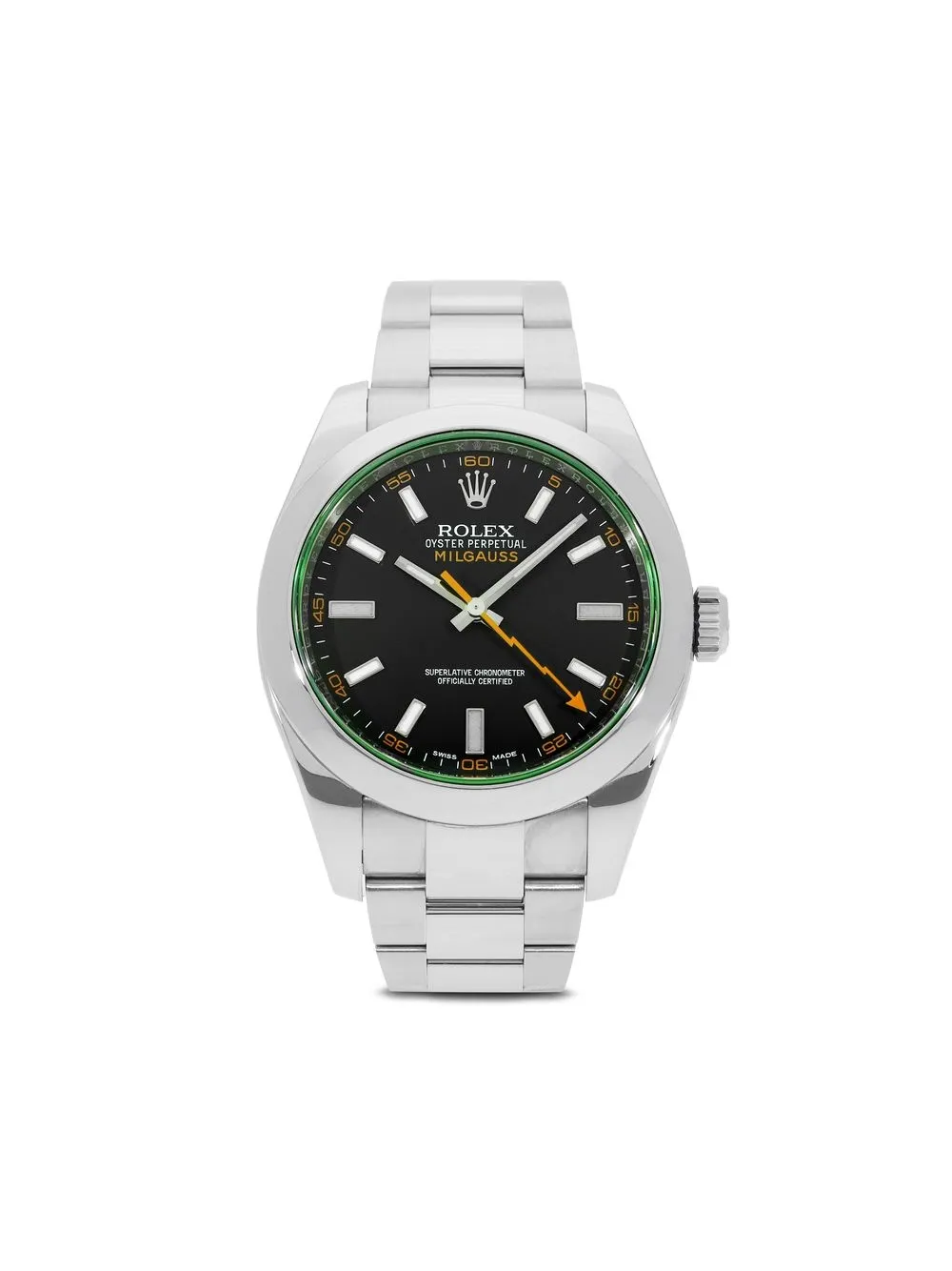 

Rolex reloj Milgauss de 40mm 2014 pre-owned - Negro