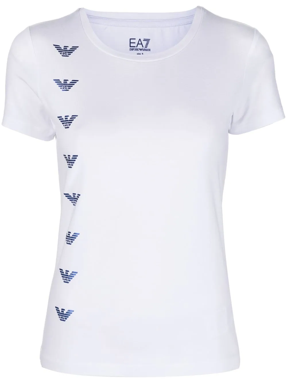 

Ea7 Emporio Armani Train logo-print T-shirt - White