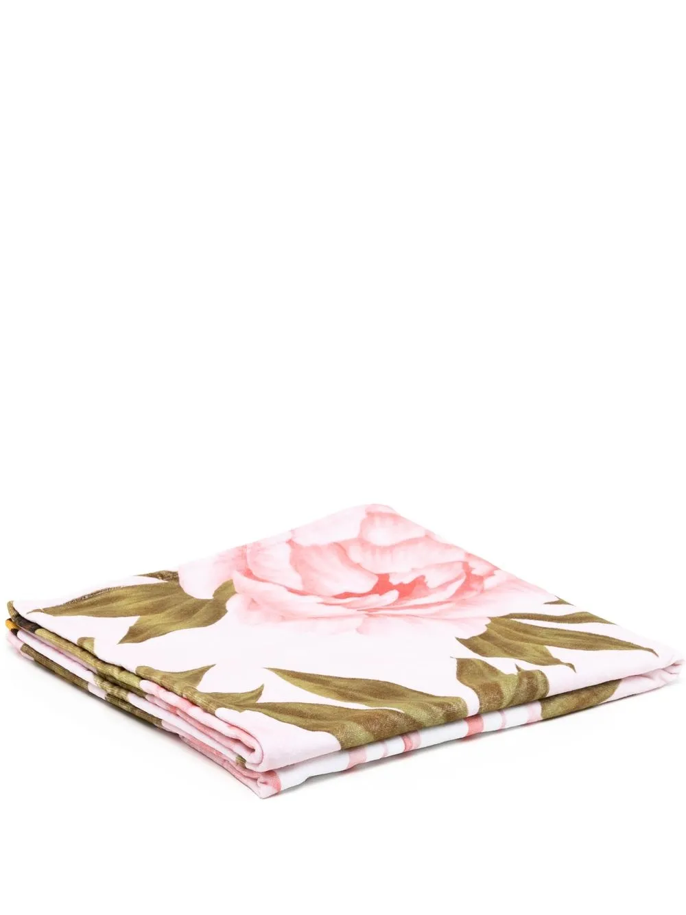 

TEAM WANG design toalla de playa con estampado floral - Rosado