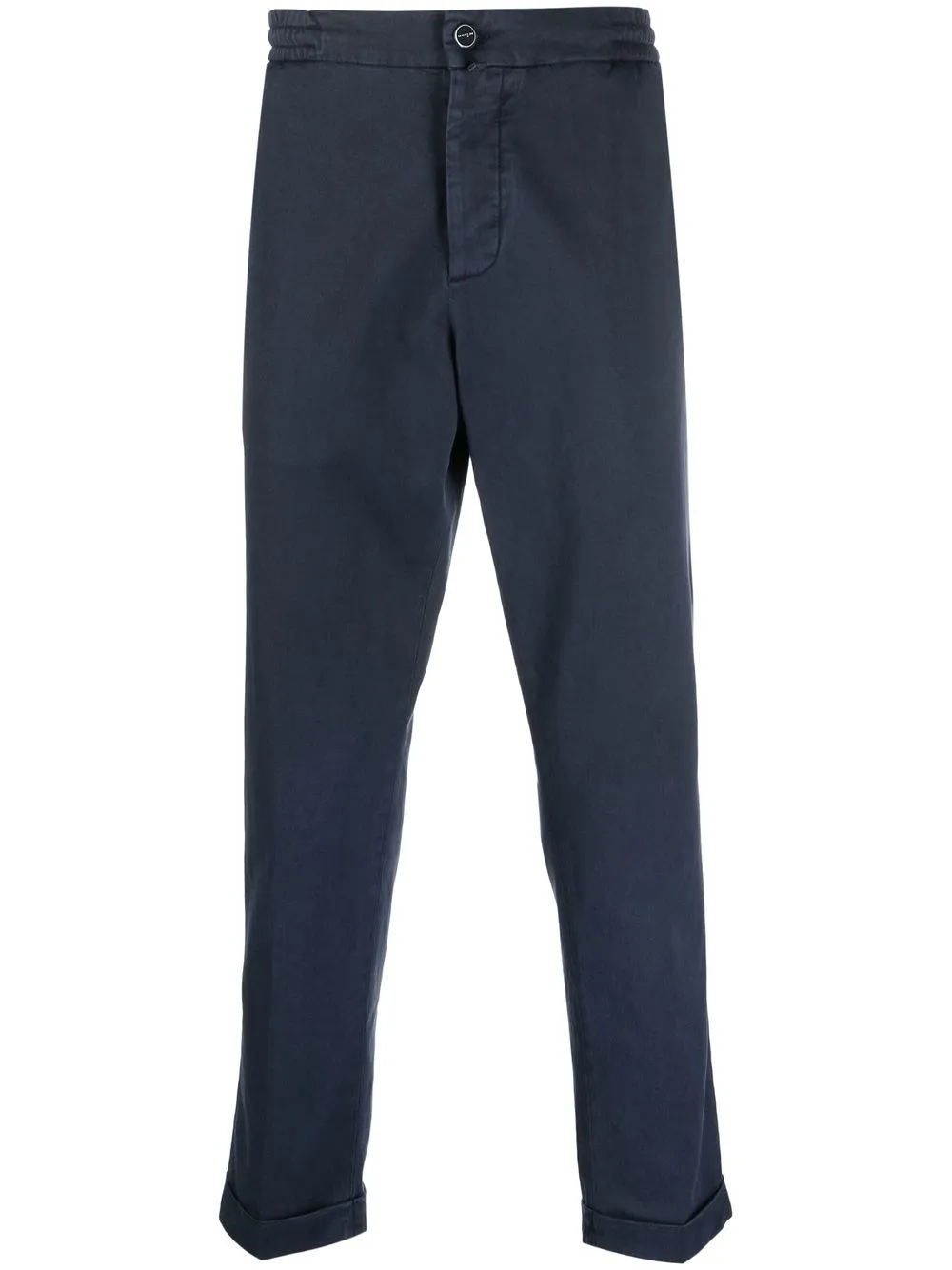 

Kiton pantalones rectos con pliegues - Azul