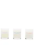 A.P.C. scented candle set - White