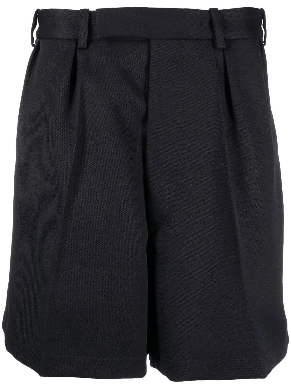 

Raf Simons bermudas anchas con pinzas - Azul