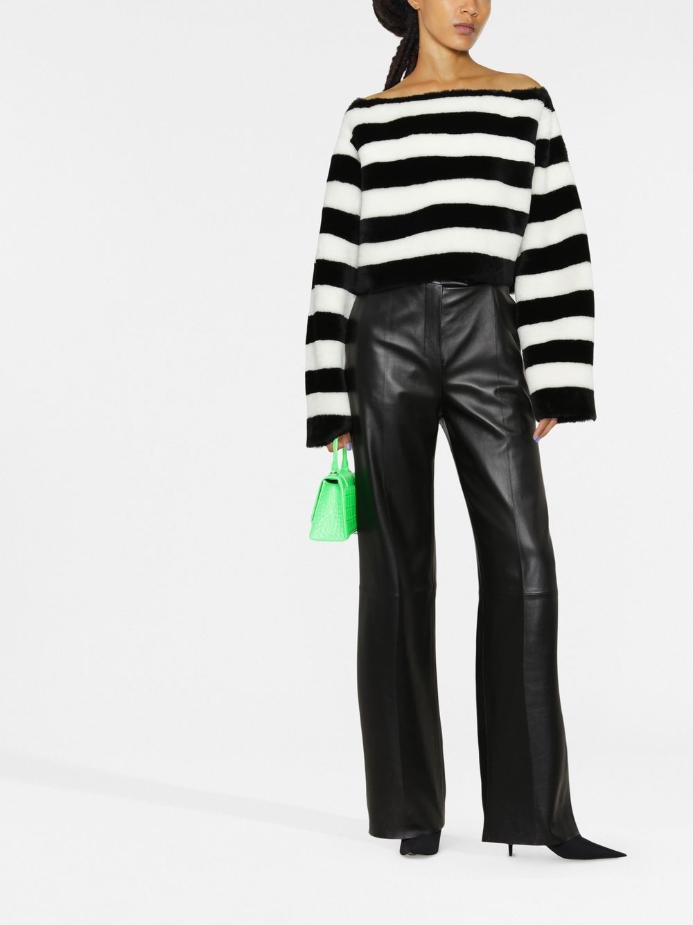 Balmain Trui met boothals - Zwart