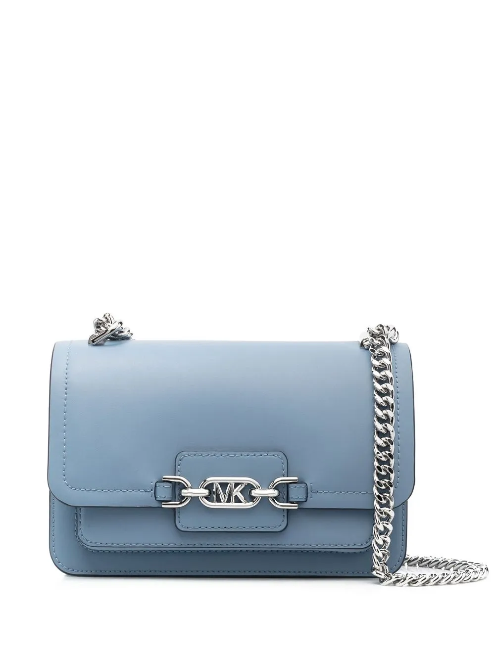 

Michael Michael Kors Heather logo-plaque crossbody bag - Blue