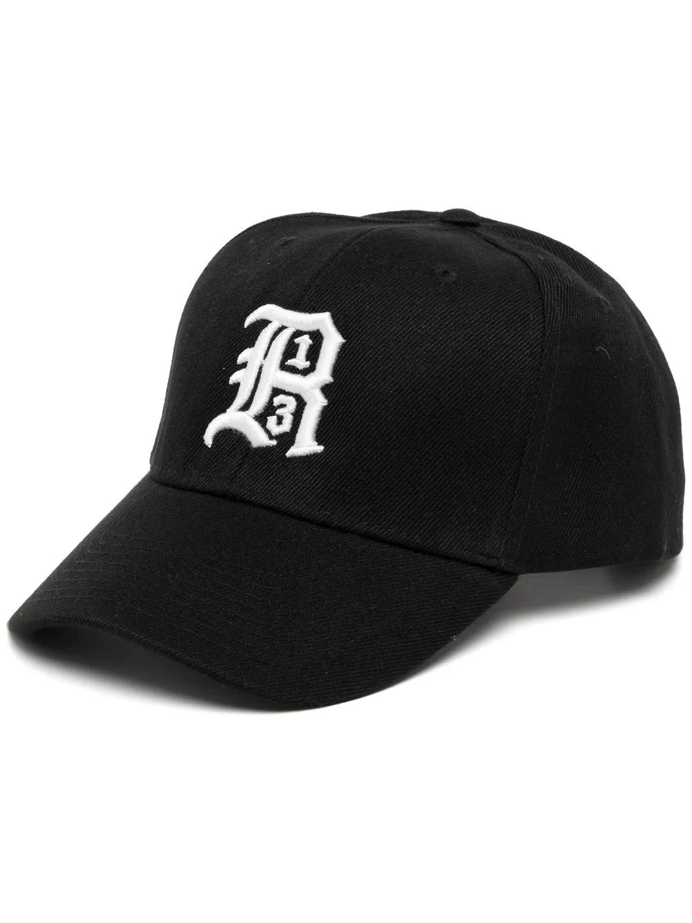 

R13 gorra con parche del logo - Negro