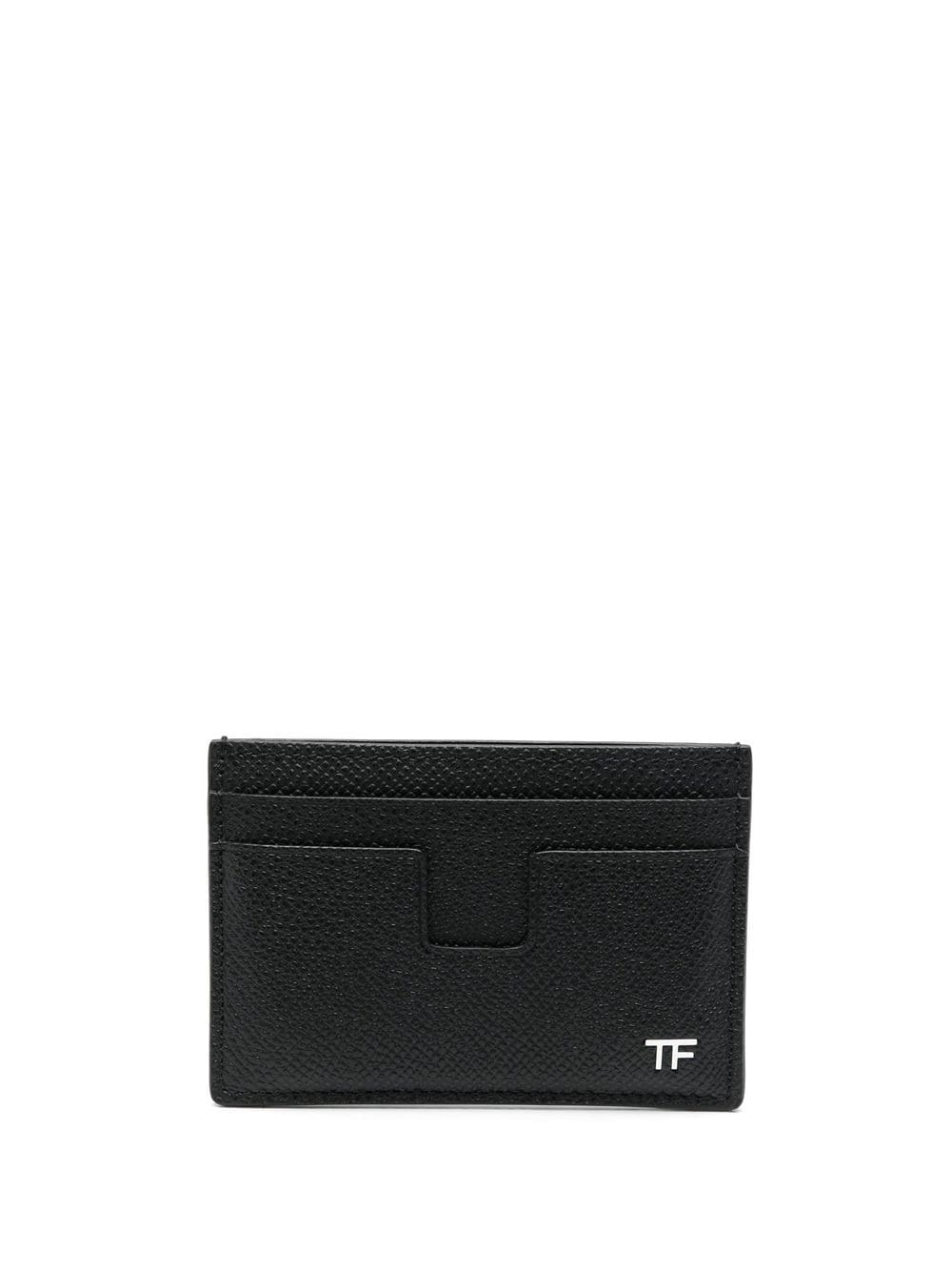 TOM FORD logo-plaque Leather Cardholder - Farfetch