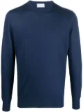 Fedeli round-neck jumper - Blue