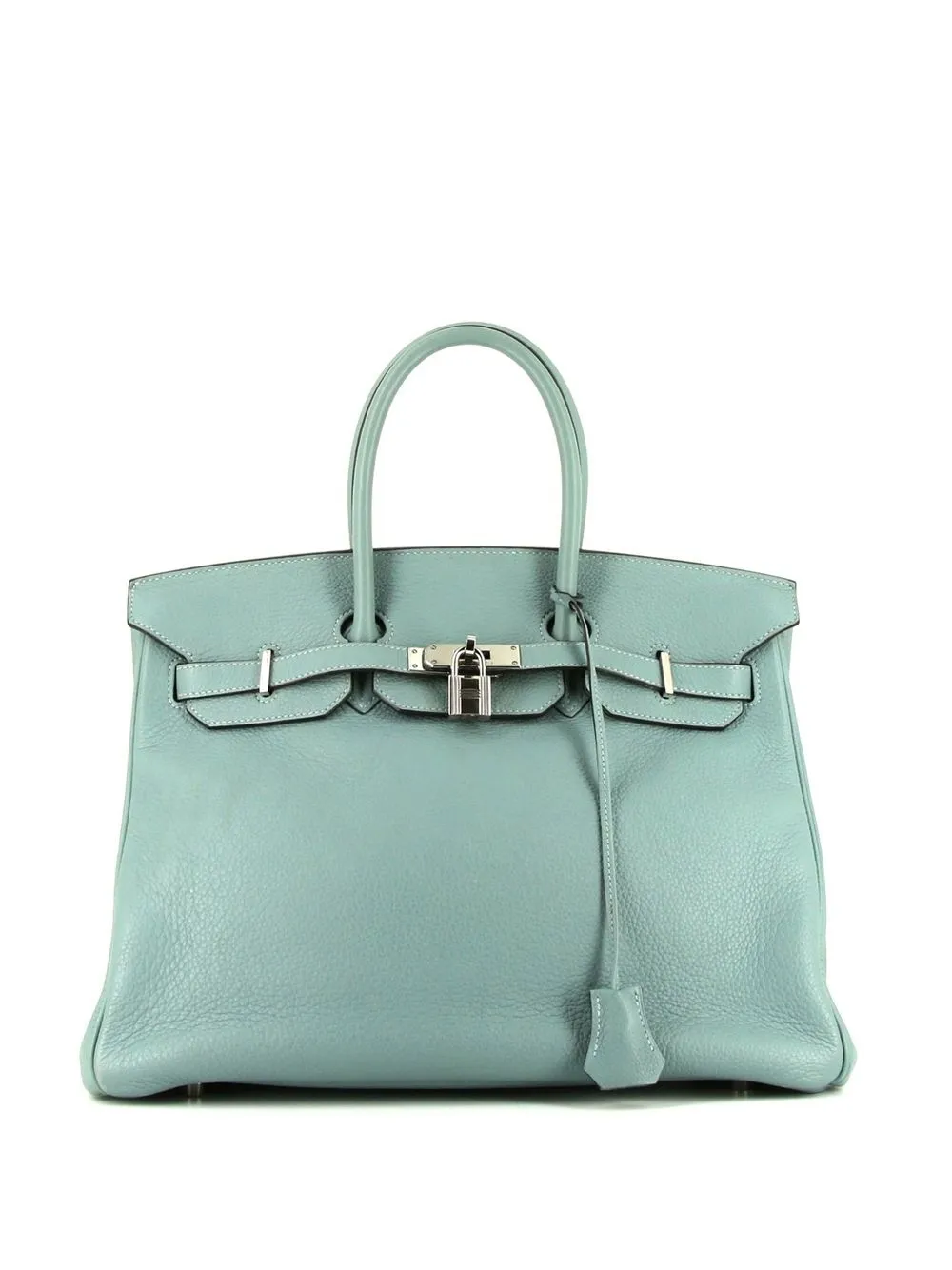 

Hermès bolsa de mano Birkin 35 pre-owned - Azul