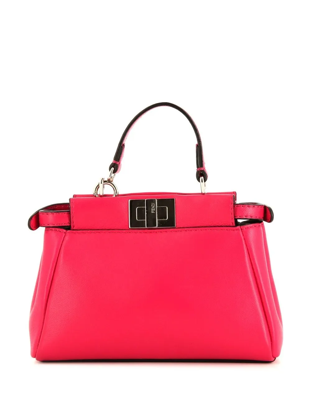 Fendi micro hot sale peekaboo pink