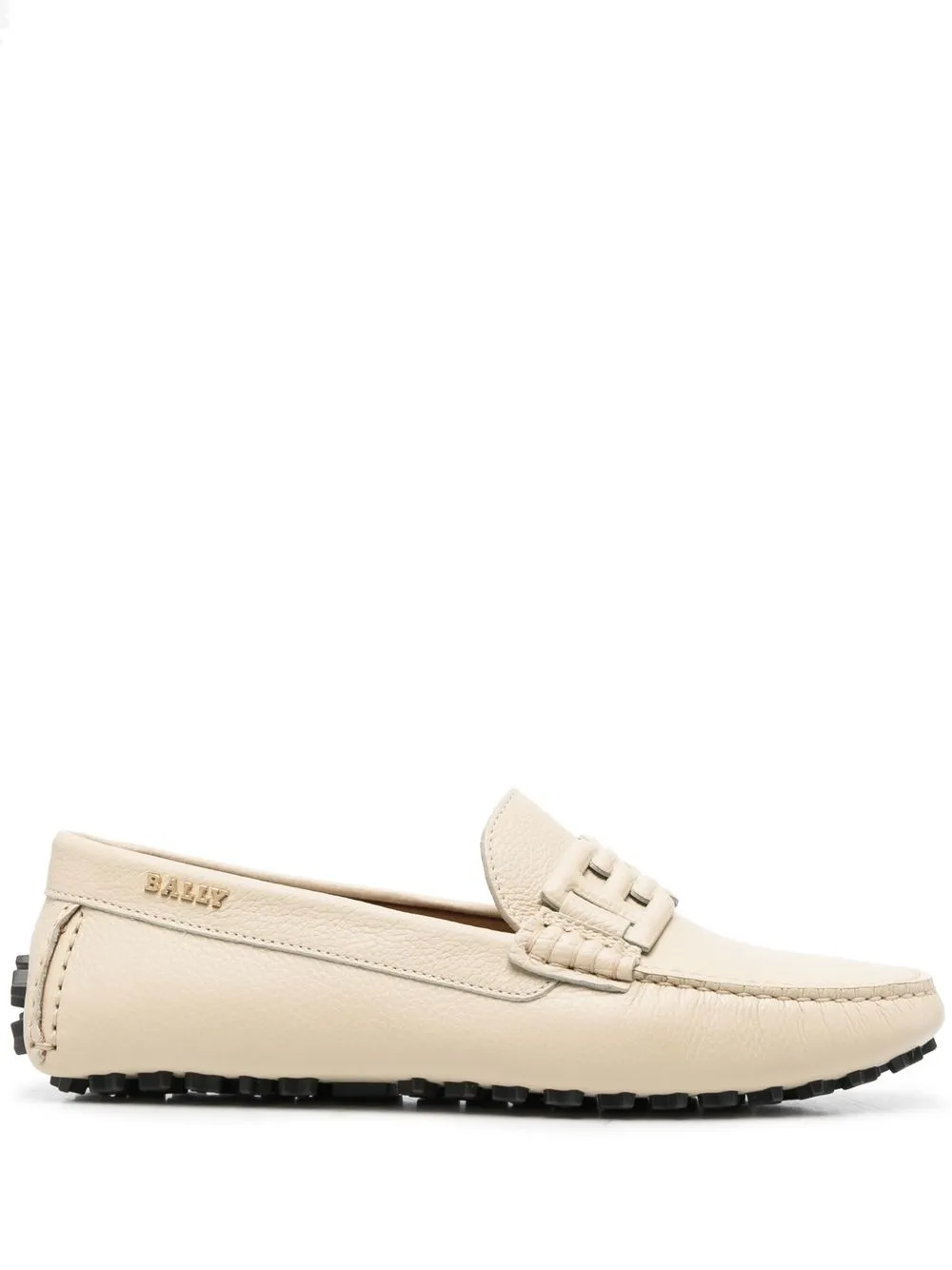 

Bally logo-strap 15mm loafers - Neutrals