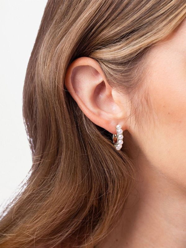 Louis Vuitton LV Eclipse Pearls Earrings