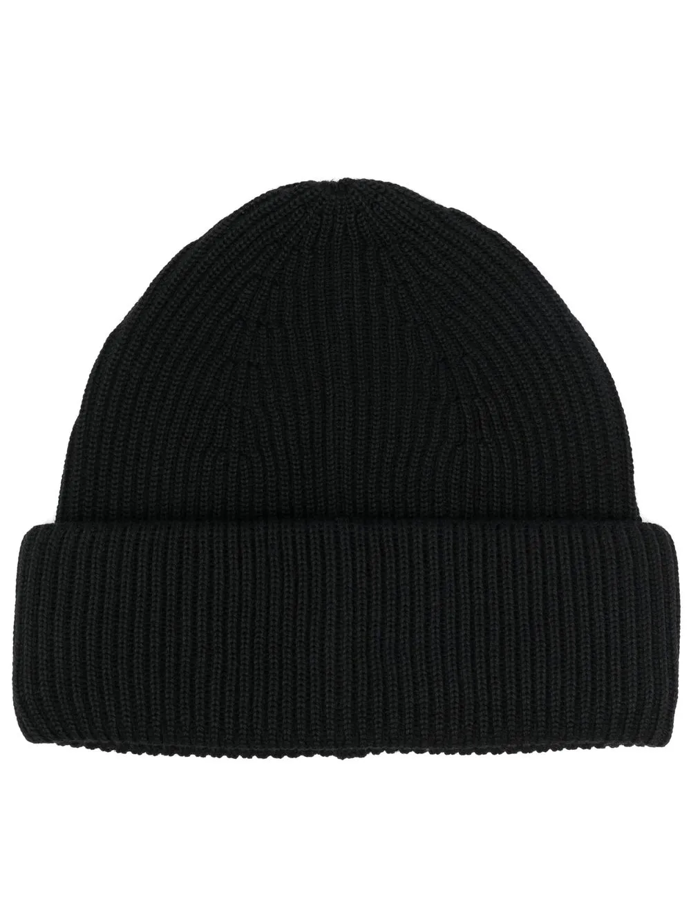 

Roberto Collina gorro tejido de canalé - Negro