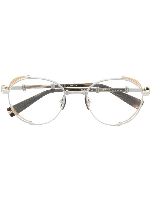 balmain glasses round