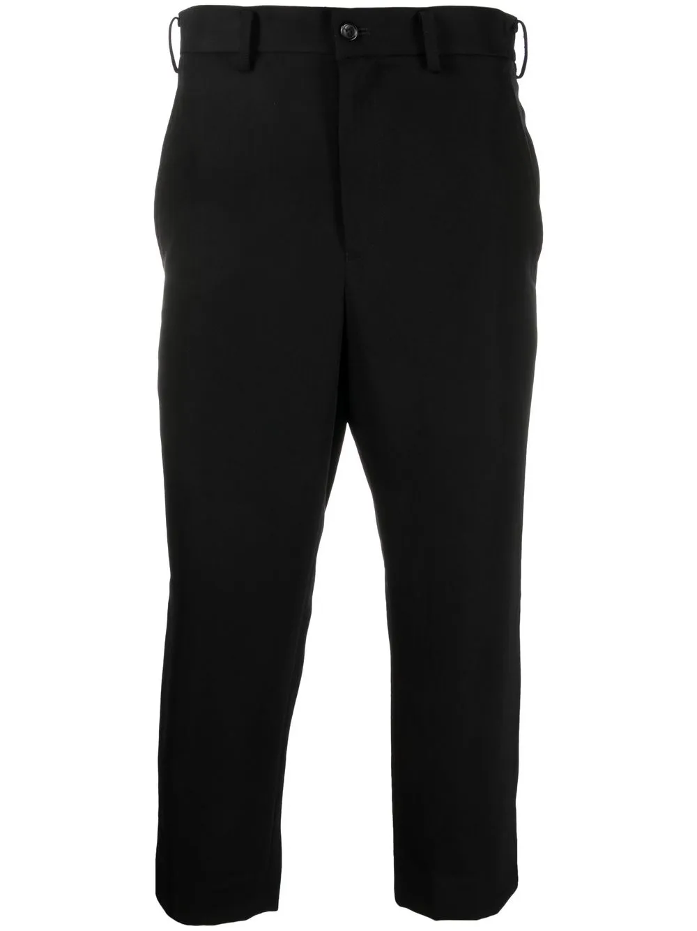 

Black Comme Des Garçons pantalones rectos con bolsillos - Negro