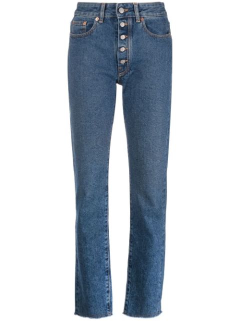 MM6 Maison Margiela raw hem skinny jeans Women