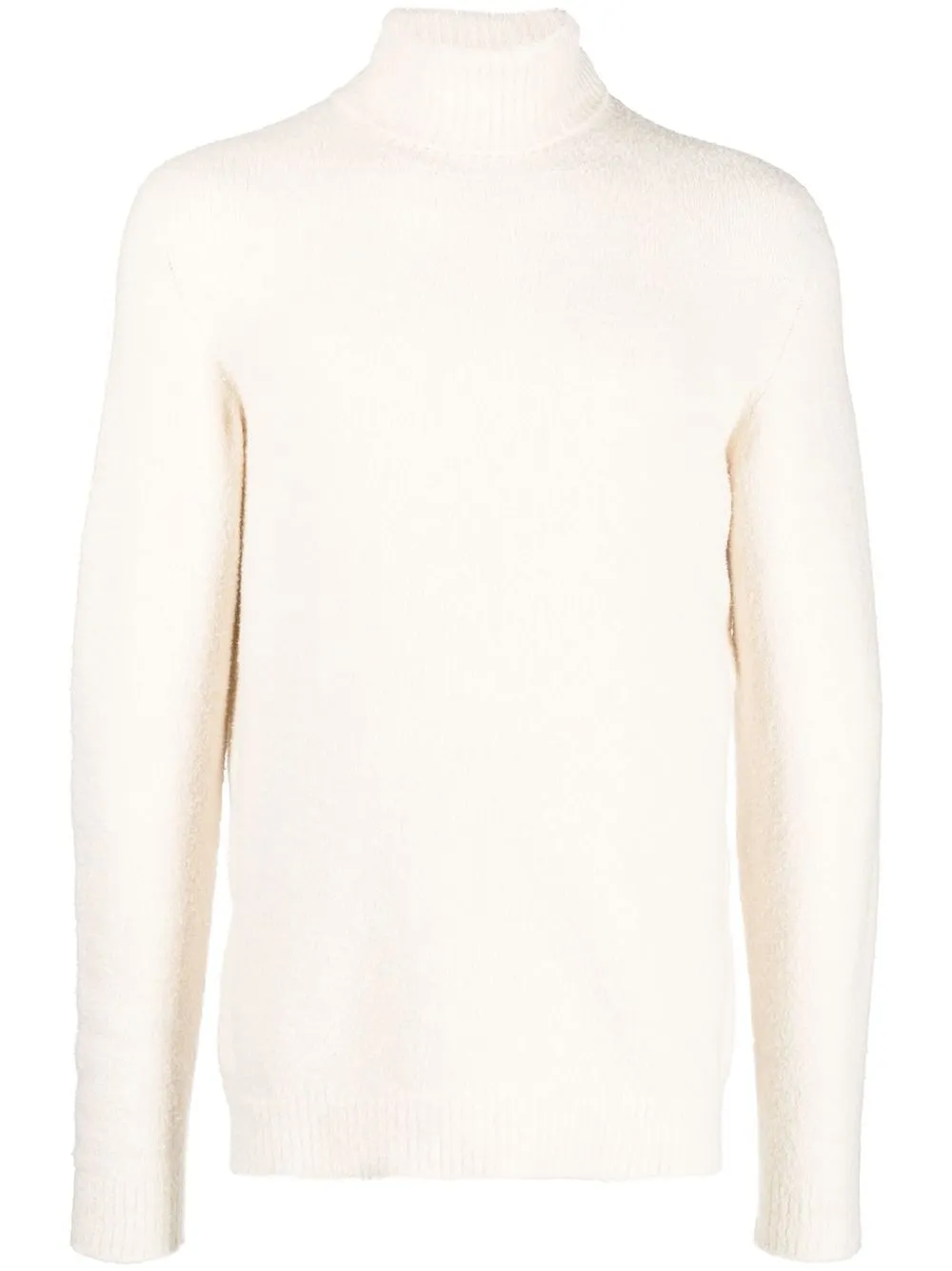 

Roberto Collina brushed roll-neck jumper - Neutrals