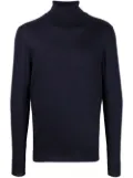 Fedeli roll-neck cashmere-silk jumper - Blue